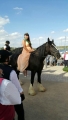nach ihrer Amtszeit will sich Sophia unter anderen ihren Pferd widmen - Foto: Falk Prätzsch